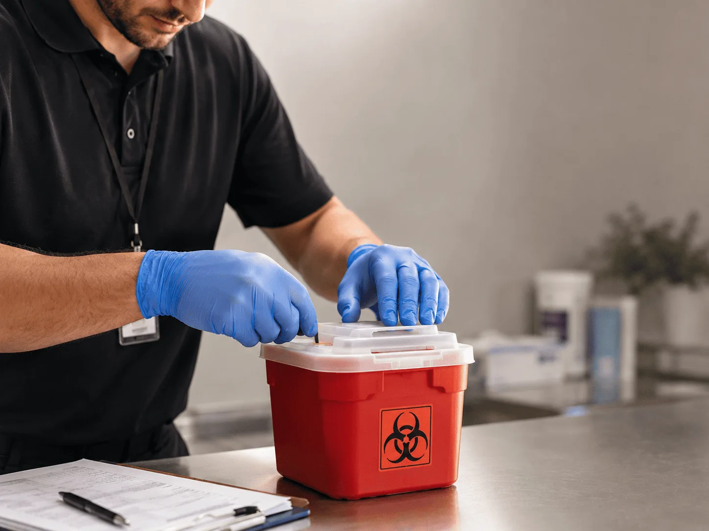 Why choose Sharps Waste Disposal in Gladstone, MI